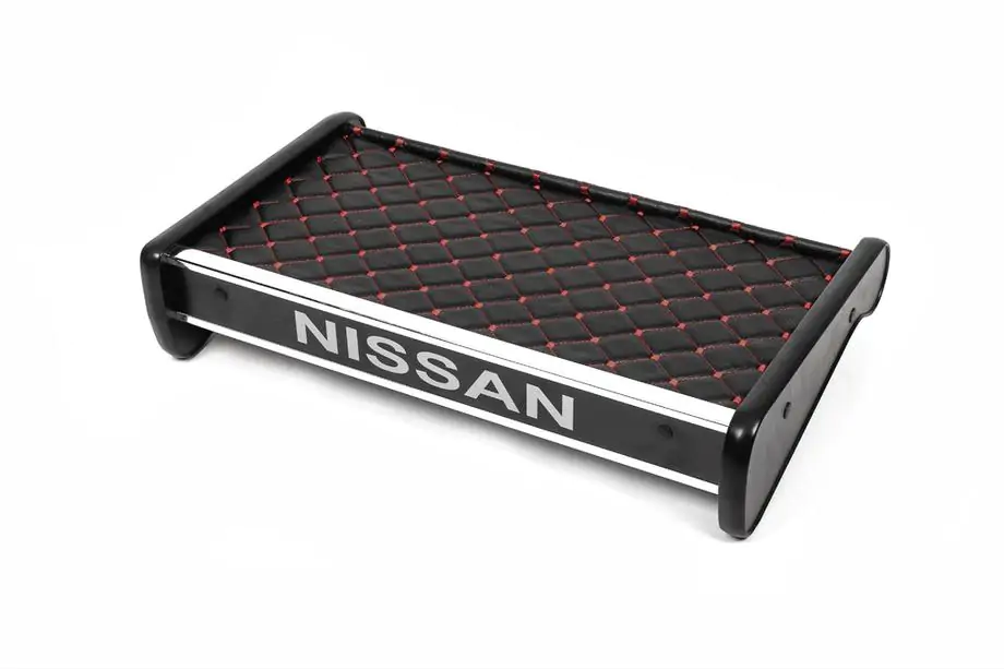 Nissan Primastar 2002–2014 Hylde til instrumentbord (2001-2010, sort med rød syning) Image