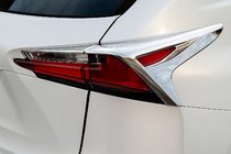 Lexus NX 2014–2021 Krom baglygterammer (2 stk., ABS) foto 1