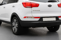 Kia Sportage 2010–2015 Krom pyntelister til bagtågelygter til R-model (asiatisk marked) foto 1