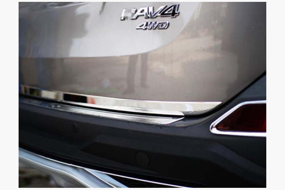 Toyota Rav 4 2013–2018 Bagagerumskantsliste Libao V2 (rustfrit stål) Image