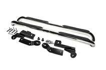 Toyota Rav 4 2006–2013 Siderør til lang akselafstand L 169,5 cm (Ø76 mm, 2 stk., rustfrit stål) foto 4