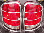SsangYong Rexton I 2001–2017 Baglygtebeskyttere 2006-2012 (rustfrit stål) foto 5