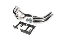 Hyundai Santa Fe 2 2006–2012 Bagerste dobbelte hjørnebøjler Libao (rustfrit stål) foto 1