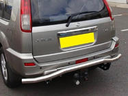 Nissan X-trail T30 2002–2007 Bagkofangerbeskytter Winbo (rustfrit stål) foto 1