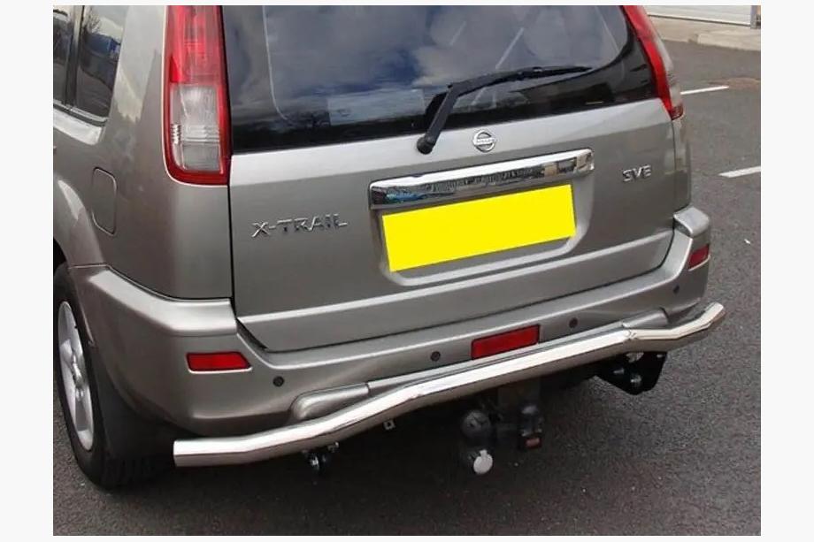 Nissan X-trail T30 2002–2007 Bagkofangerbeskytter Winbo (rustfrit stål) Image