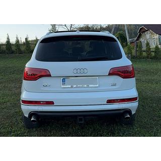 Krom nummerpladeramme Audi (1 stk., rustfrit stål) foto 2