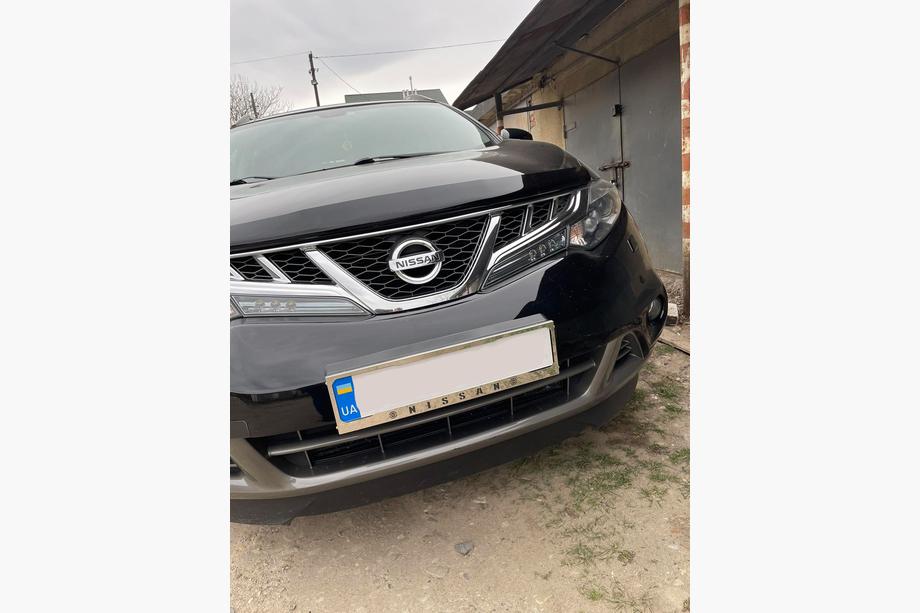 Nissan Forkromet nummerpladeramme Nissan (1 stk., rustfrit stål) Foto 4