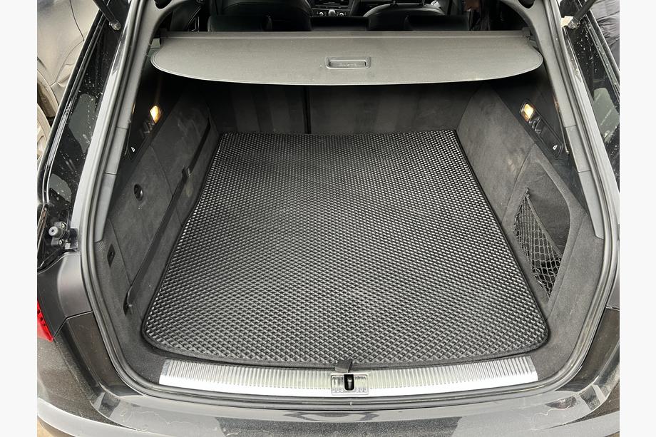 Audi A6 C7 2011–2017 EVA bagagerumsmåtte (Avant, sort) Image