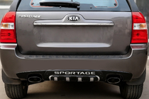 Kia Sportage 2004–2010 Bageste afdækning Libao (plast) foto 1