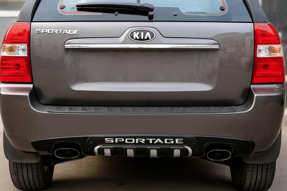 Kia Sportage 2004–2010 Bageste afdækning Libao (plast) Image