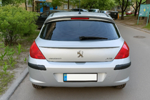 Peugeot 308 2007–2013 Libao spoiler (ABS-plast) foto 1