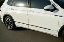Volkswagen Tiguan 2016–2023 Carmos dørlister i rustfrit stål (sæt 4 stk.) foto 4