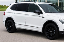 Volkswagen Tiguan 2016–2023 Carmos dørlister i rustfrit stål (sæt 4 stk.) foto 1