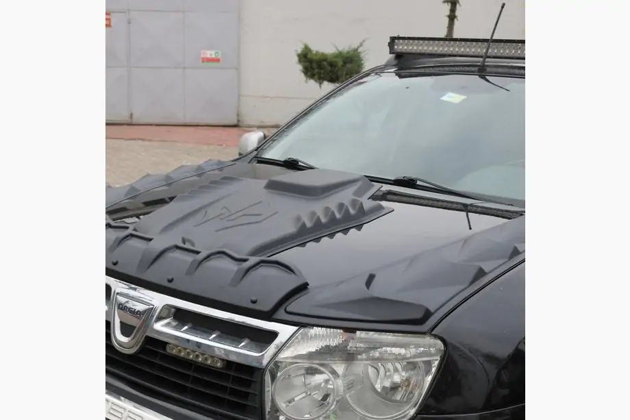 Renault Duster 2008–2017 Sæt med motorhjelmsafdækninger DRAGON (3 stk.) Image