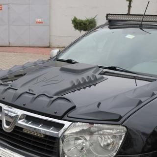 Sæt med motorhjelmsafdækninger DRAGON (3 stk.) Dacia Duster 2008–2018 foto 4