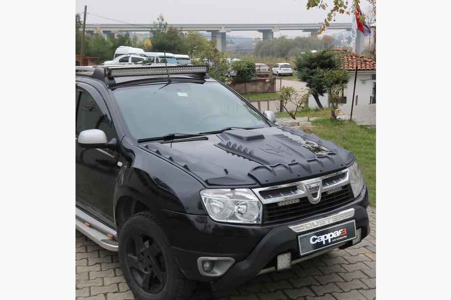Dacia Duster 2008–2018 Sæt med motorhjelmsafdækninger DRAGON (3 stk.) Image