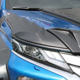 Sæt med motorhjelmslister DRAGON (2019+, 3 stk.) Mitsubishi L200 2015–2024 foto 3