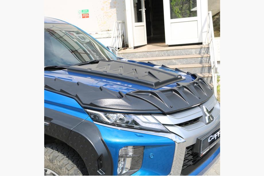 Mitsubishi L200 2015–2024 Sæt med motorhjelmslister DRAGON (2019+, 3 stk.) Image