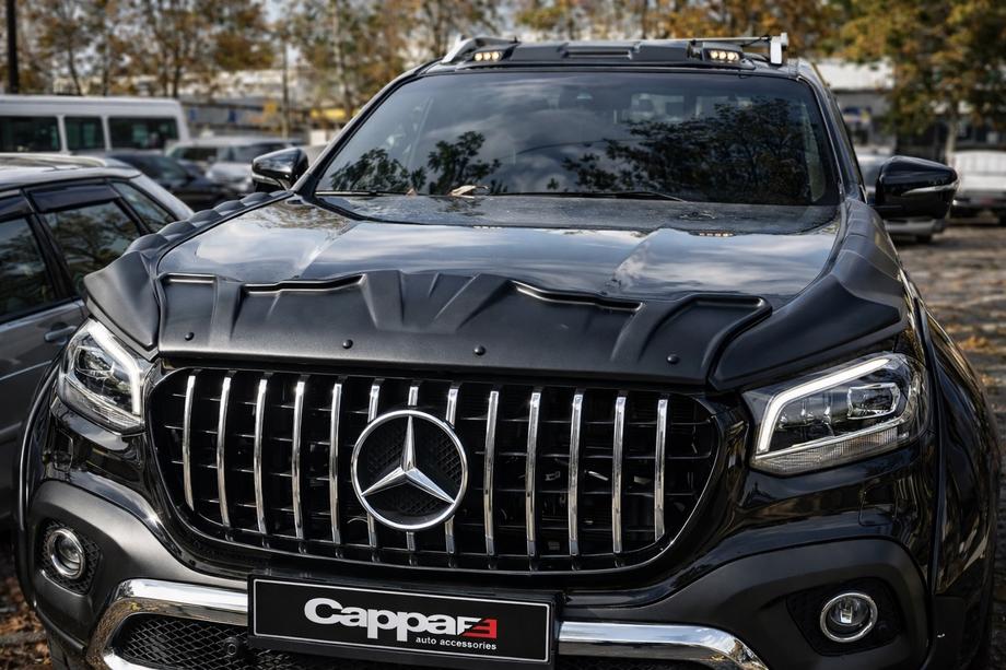 Mercedes X class 2017–2020 Sæt med motorhjelmsafdækninger DRAGON (3 stk.) Image