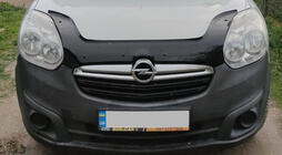 Opel Combo 2012–2018 Stenslagsbeskytter til motorhjelm (EuroCap) foto 1