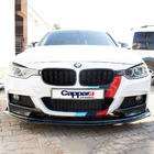BMW 3-serie F30/F31 2012–2019 EuroCap frontspoilerlæbe (sort, til M-Performance) foto 5
