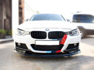 BMW 3-serie F30/F31 2012–2019 EuroCap frontspoilerlæbe (sort, til M-Performance) foto 1