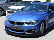 BMW 4-serie F32/F33/F36 2012–2020 Frontlæbe til kofanger til M-Sport (sort) foto 1