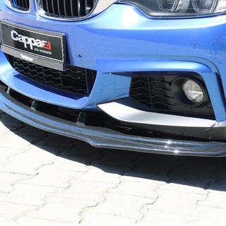 Frontlæbe til kofanger til M-Sport (sort) BMW 4-serie F32/F33/F36 2012–2020 foto 3