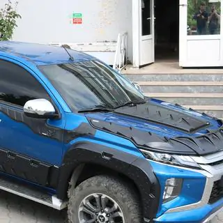 Motorhjelmsbeskytter (ABS) Mitsubishi L200 2015–2024 foto 2