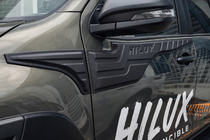 Toyota Hilux 2015– Øvre dørlist (sæt med 4, ABS) foto 2