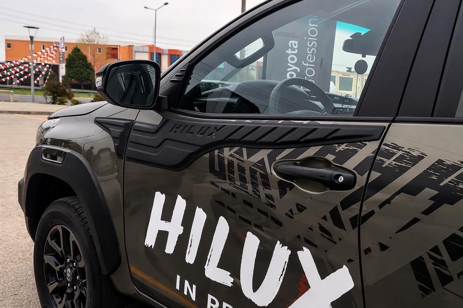 Toyota Hilux 2015– Øvre dørlist (sæt med 4, ABS) Image