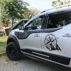 Nissan Navara/NP300 2016– Øvre dørlister (6 stk., ABS) foto 1