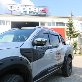 Øvre dørlister (6 stk., ABS) Nissan Navara/NP300 2016– foto 4