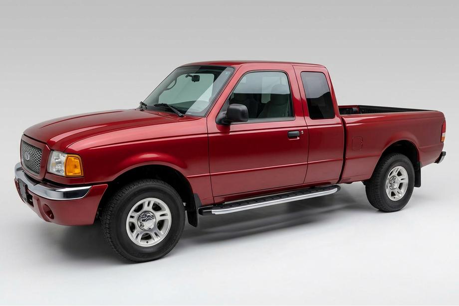Ford Ranger 2002–2006 Sidetrin Fullmond (2 stk., aluminium) Image