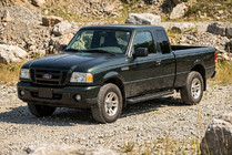Ford Ranger 2002–2006 Allmond Black sidetrin (2 stk., aluminium) foto 1