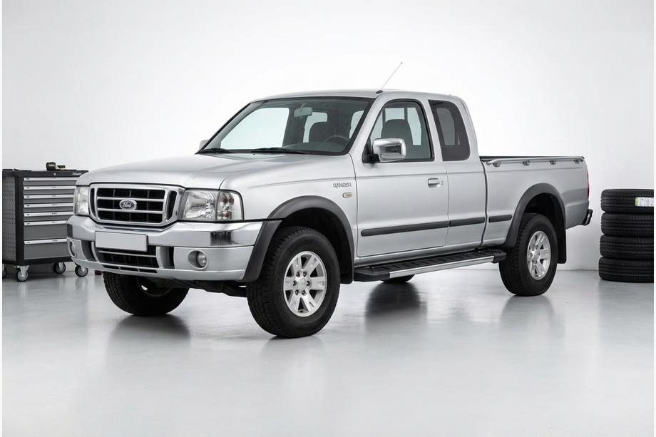 Ford Ranger 2002–2006 RedLine V1 sidestrin (2 stk., aluminium) Foto 1