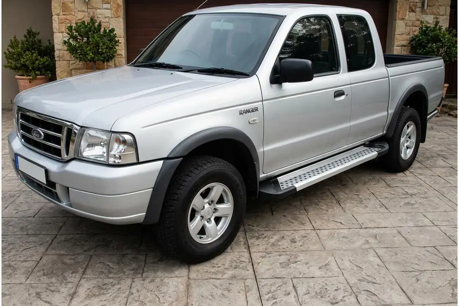 Ford Ranger 2002–2006 Sidetrin Vision New Grey (2 stk., aluminium) Image