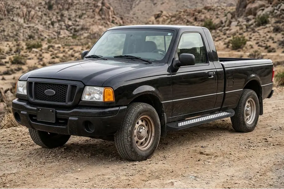 Ford Ranger 2002–2006 Sidetrin Vision New Black (2 stk., aluminium) Image