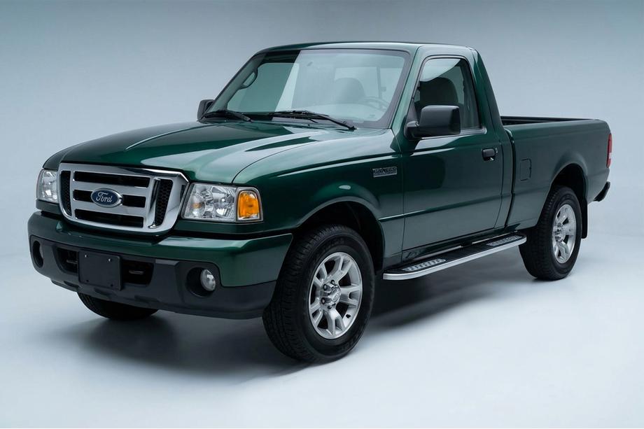 Ford Ranger 2002–2006 Sidetrin Tayga V2 (2 stk., aluminium) Foto 1