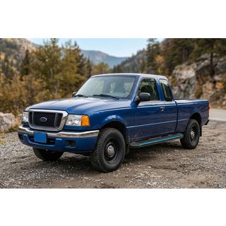 Maya Blue sidetrin (2 stk., aluminium) Ford Ranger 2002–2006 foto 1