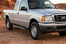 Ford Ranger 2002–2006 Bosphorus Grey sidetrin (2 stk., aluminium) foto 1
