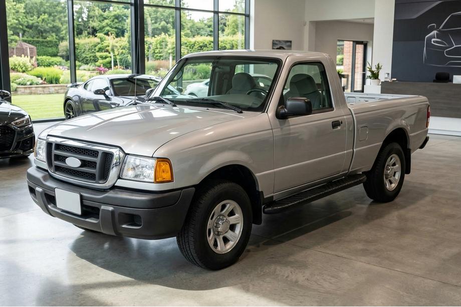 Ford Ranger 2002–2006 Sidetrin Bosphorus Black (2 stk., aluminium) Image