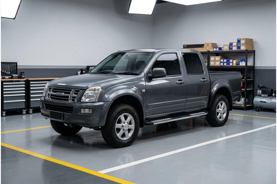 Isuzu D-Max 2002–2011 Tayga V2 sidetrin (2007-2012, 2 stk., aluminium) Image