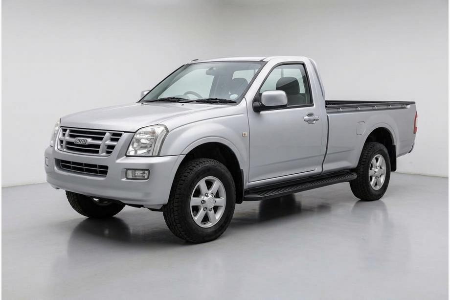 Isuzu D-Max 2002–2011 Sidetrin Tayga Black (2007-2012, 2 stk., aluminium) Image