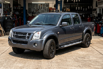 Isuzu D-Max 2002–2011 Sunrise sidetrin (2007-2012, 2 stk., aluminium) foto 1
