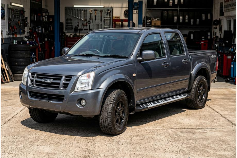 Isuzu D-Max 2002–2011 Sunrise sidetrin (2007-2012, 2 stk., aluminium) Image