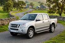 Isuzu D-Max 2002–2011 Sidetrin Fullmond (2007-2012, 2 stk., aluminium) foto 1