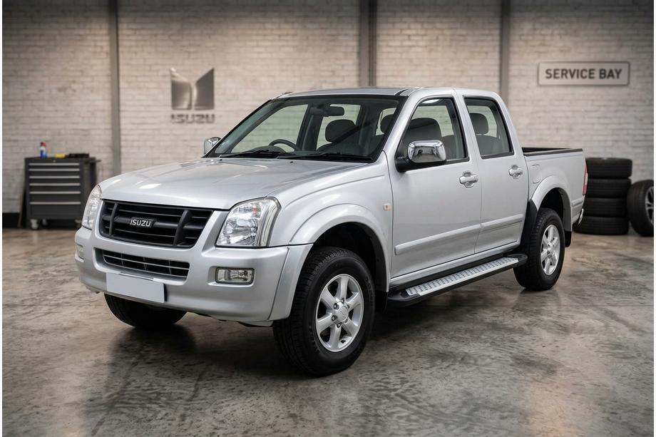 Isuzu D-Max 2002–2011 Sidetrin Allmond Grey (2007-2012, 2 stk., aluminium) Foto 1
