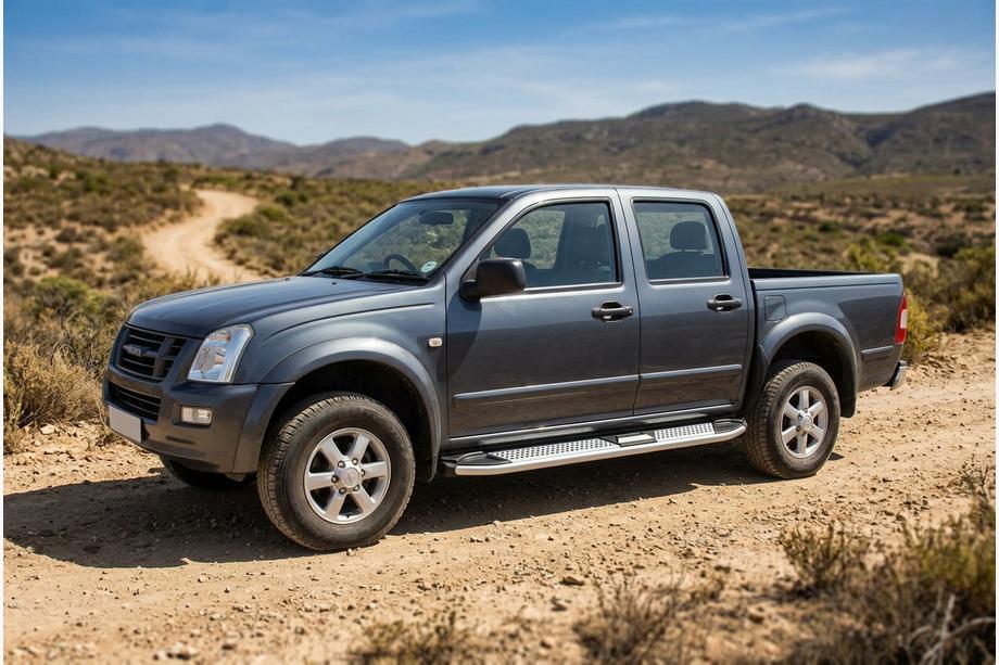 Isuzu D-Max 2002–2011 Mevsim Grey sidetrin (2007-2012, 2 stk., aluminium) Image