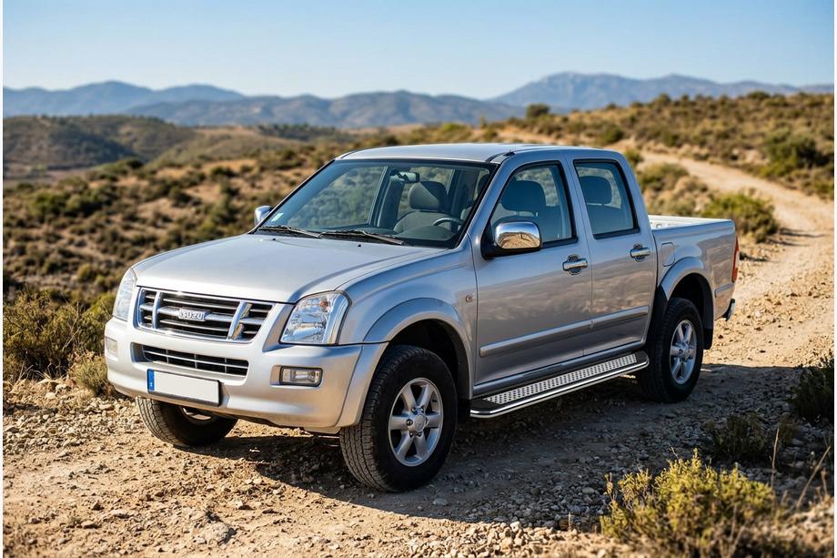 Isuzu D-Max 2002–2011 Maydos V2 sidetrin (2007-2012, 2 stk., aluminium) Image